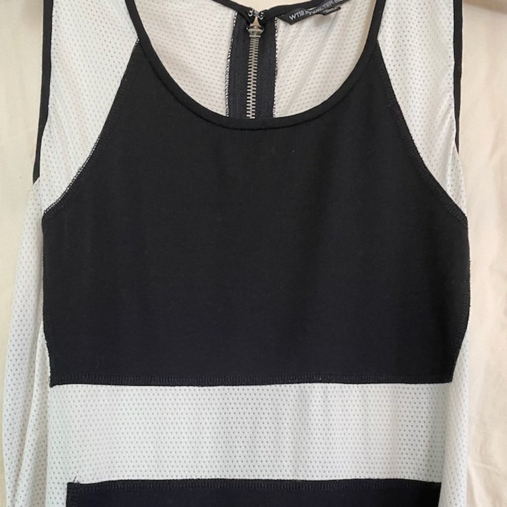 Black and White Dress